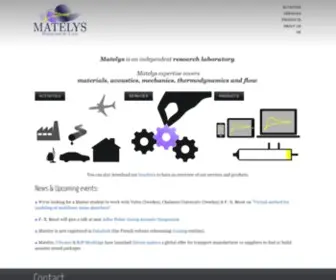 Matelys.com(Home) Screenshot