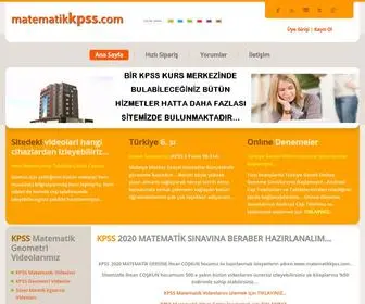 Matematikkpss.com(Matematik KPSS) Screenshot