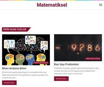 Matematiksel.org(Matematik) Screenshot