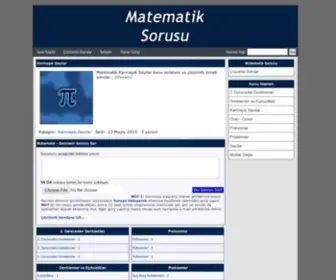 Matematiksorusu.net(Matematik Sorusu) Screenshot