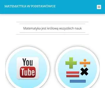 Matematykawpodstawowce.pl(MATEMATYKA) Screenshot