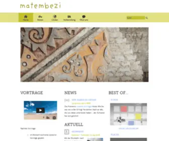 Matembezi.ch(Vorträge Nächste Vorträge) Screenshot