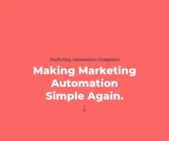 Matemplates.com(Marketing Automation Templates) Screenshot