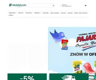 Matemundo.pl(Yerba mate sklep) Screenshot