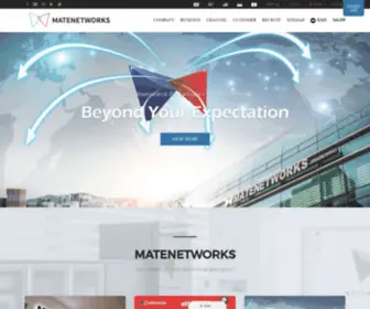 Matenetworks.com(어플리케이션개발 및 기획) Screenshot