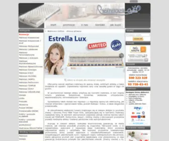 Materace-Online.pl(WyjÄtkowe materace do spania) Screenshot