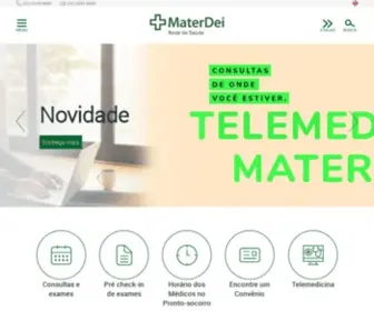 Materdei.com.br(REDE) Screenshot