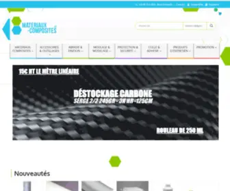 Materiaux-Composites.fr(Sandtech) Screenshot