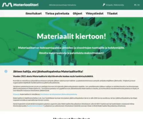 Materiaalitori.fi(Materiaalitori) Screenshot