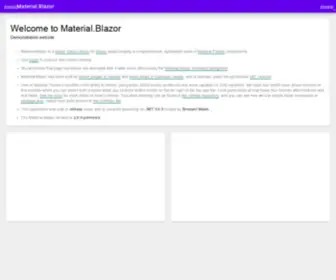 Material-Blazor.com(123 Reg) Screenshot
