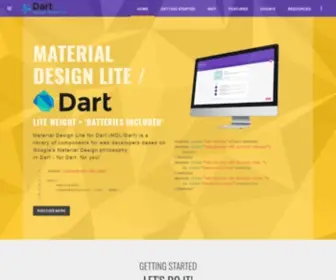 Material Design Lite for Dart (MDL/Dart)