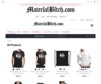 Materialbitch.com(Materialbitch) Screenshot