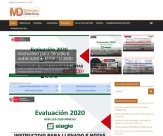 Materialesdidacticos.net(Materiales Didacticos) Screenshot