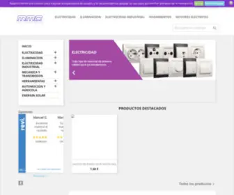Materialesmc.com(MATERIAL ELECTRICO MECANICO BARATO ONLINE ZAMORA) Screenshot