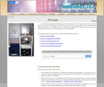 Materialestic.es(Materiales TIC) Screenshot