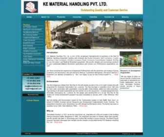 Materialhandling.in(Material Handling Equipments) Screenshot