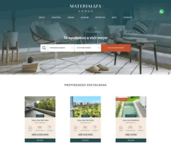 Materializahomes.com(Materializa Homes) Screenshot