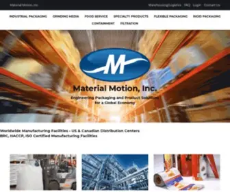 Materialmotion.com(Material Motion) Screenshot