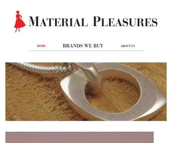 Materialpleasures.com.au(Materialpleasures) Screenshot