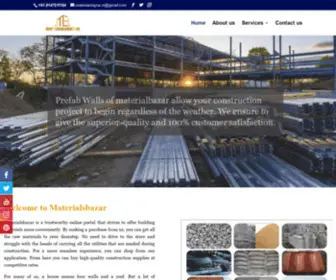 Materialsbazar.in(Just another WordPress site) Screenshot