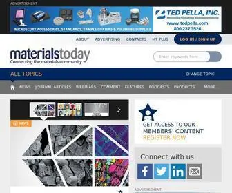 Materialstoday.com(Materials Today) Screenshot
