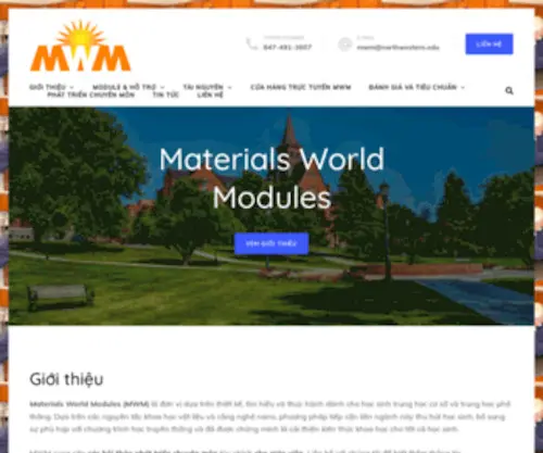 MaterialsWorldmodules.org(Materials World Modules) Screenshot