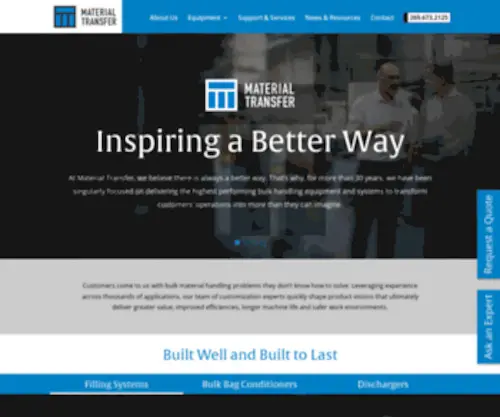 Materialtransfer.com(Material Transfer) Screenshot