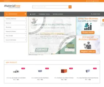 Materialtree.com(Buy Construction Materials Online at Best Prices in Bangalore) Screenshot