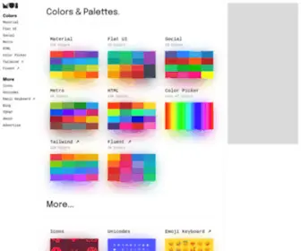 Materialui.co(Material Design Color) Screenshot