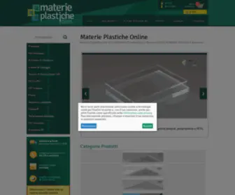 Materie-Plastiche.com(Materie Plastiche Roma) Screenshot