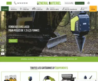 Materiel-Forestier-Agricole.fr(GENERAL) Screenshot