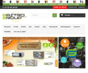 Materielpizzadirect.com(Vente de Matériel CHR) Screenshot