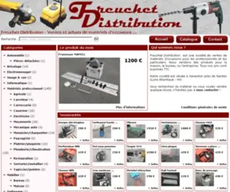 Materiels-Occasions.fr(Freuchet Distribution) Screenshot