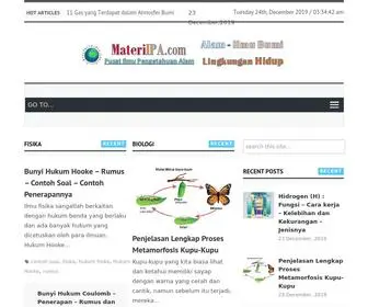 Materiipa.com(Materi Ipa) Screenshot