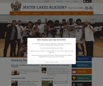 Materlakes.org(Mater Lakes Academy Middle) Screenshot