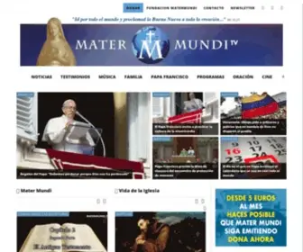 Matermundi.tv(Mater Mundi TV) Screenshot