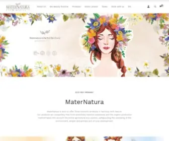 Maternatura.it(Prodotti Eco Bio per Capelli) Screenshot