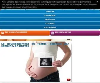 Materneo.com(Le suivi de votre grossesse) Screenshot