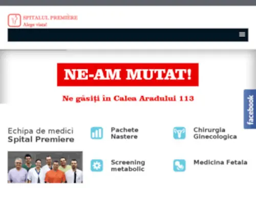 Maternitate-Privata.ro(Clinica President) Screenshot