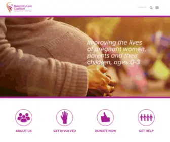 Maternitycarecoalition.org(Maternity Care Coalition) Screenshot