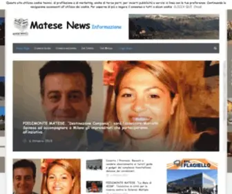 Matesenews.it(Matese News) Screenshot