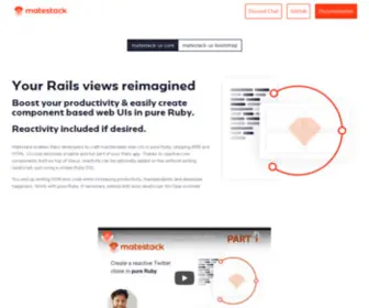 Matestack.io(Matestack) Screenshot