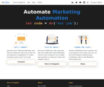 Mateuszdabrowski.pl(Automate Marketing Automation) Screenshot