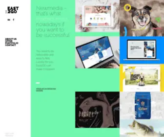 Mateuszparfian.com(East2go Creative Agency) Screenshot