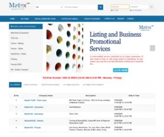 Matexnet.com(MatexNet P Ltd) Screenshot