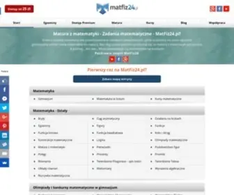 Matfiz24.pl(Matura z matematyki) Screenshot