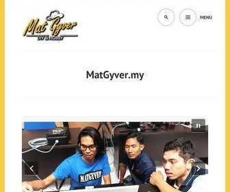 Matgyver.my(Pusat Pembelajaran Arduino dan R&D Studio) Screenshot