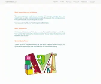 Math-Children.com(Math for kids) Screenshot