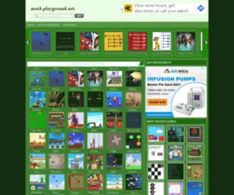 Math-Playground.net(Online math playground) Screenshot
