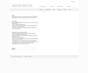 Math.edu.pl(Matematyka) Screenshot